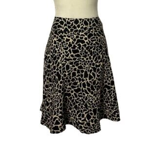 Merona Midi Giraffe Print Skirt Size 4